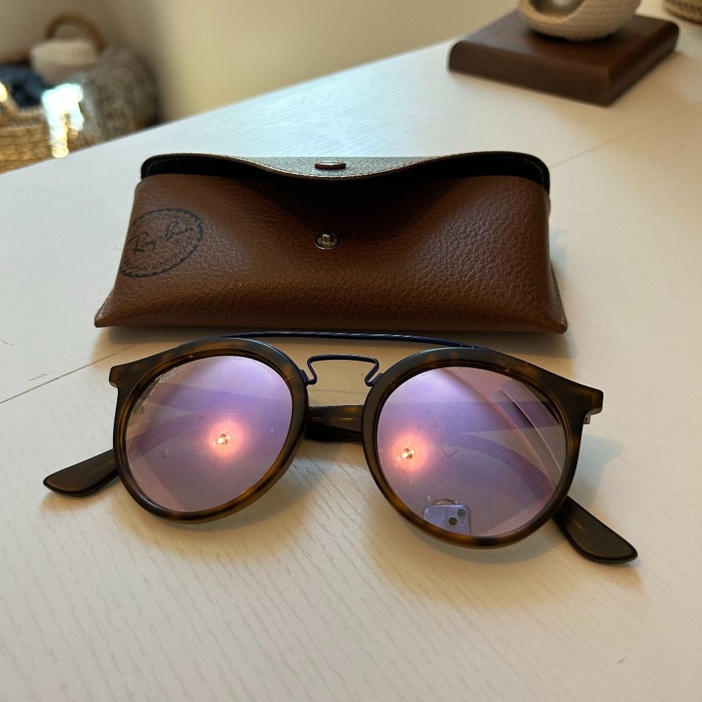 Ray-Ban Accessories | Reflective Ray-Bans | Color: Blue/Purple